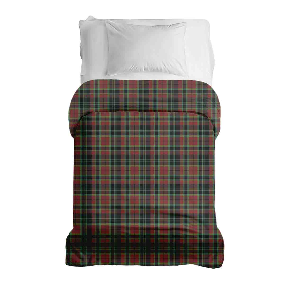 Original therapy blanket - cotton cover Christmas checkered pattern
