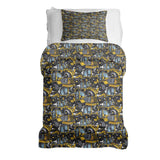 Therapy blanket bedding set tractor