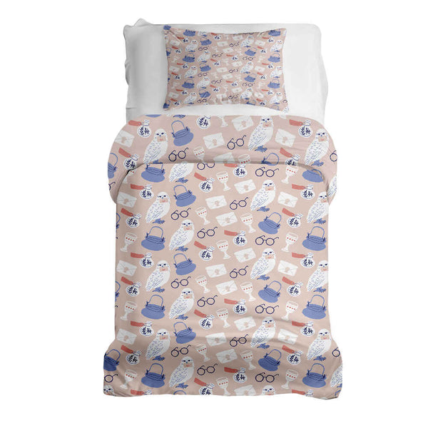 Therapy blanket and bedding set with Harry's owl.