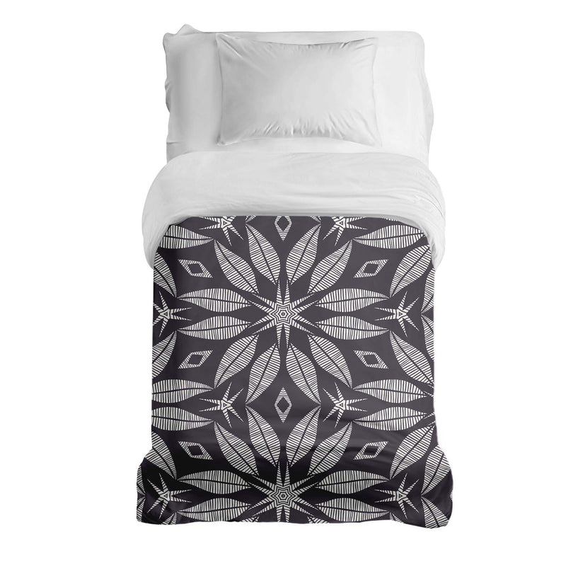 Original therapy blanket - cotton cover with large flower