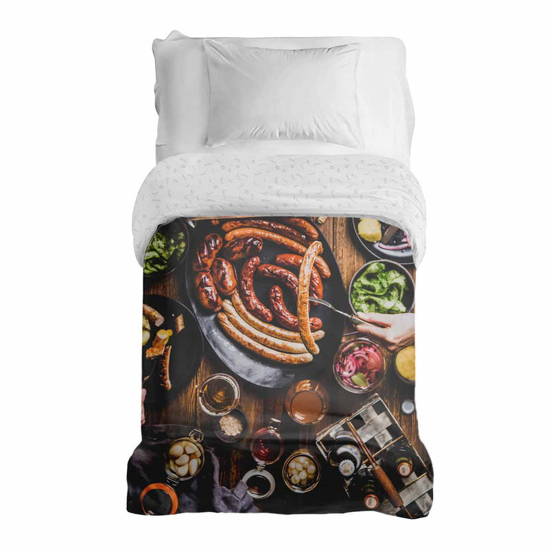Original therapy blanket - cotton cover with sausage plate