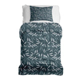 Therapy blanket bedding set with blue branches