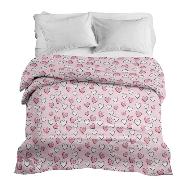Original therapy blanket - cotton cover sweet little hearts