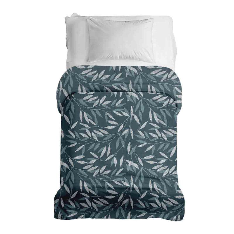 Original therapy blanket - cotton cover with blue branches