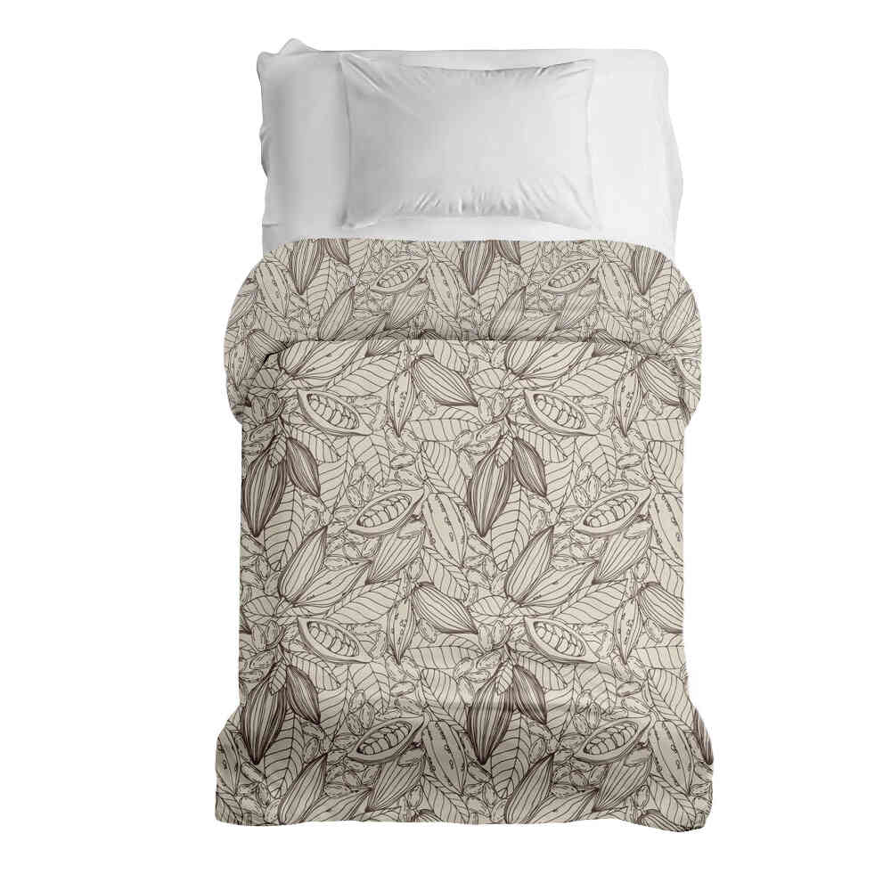 Couverture thérapeutique originale - Housse en coton plante de cacao