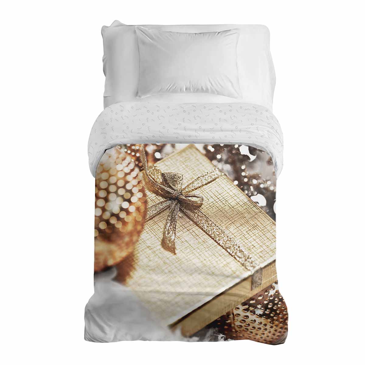 Couverture thérapeutique originale - Housse en coton avec cadeau doré