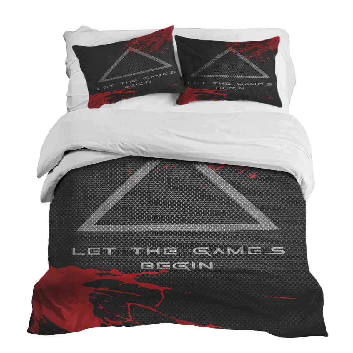 Ensemble de literie avec couverture thérapeutique noir Games
