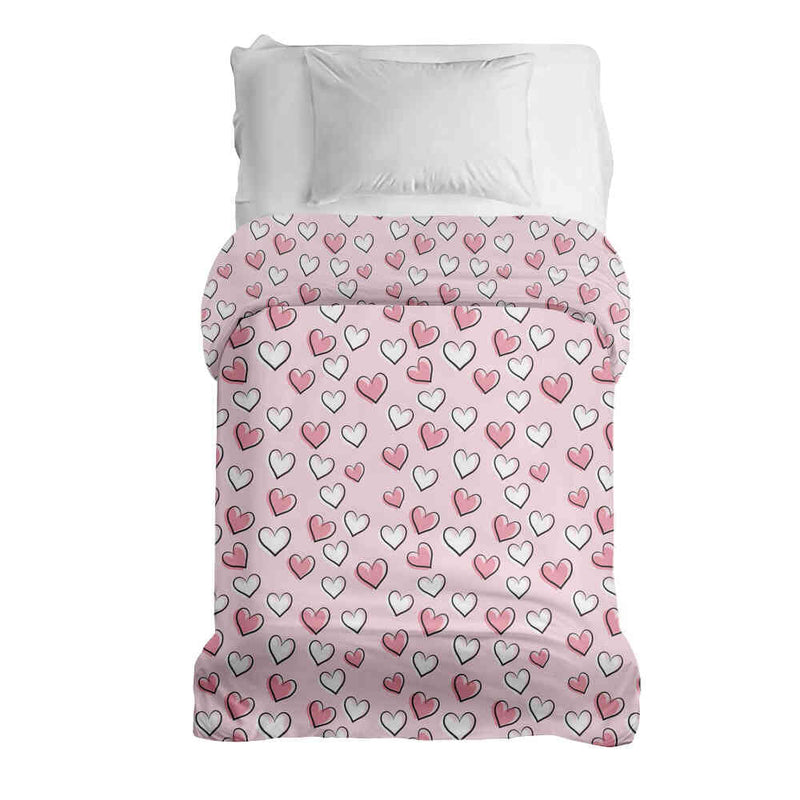 Original therapy blanket - cotton cover sweet little hearts