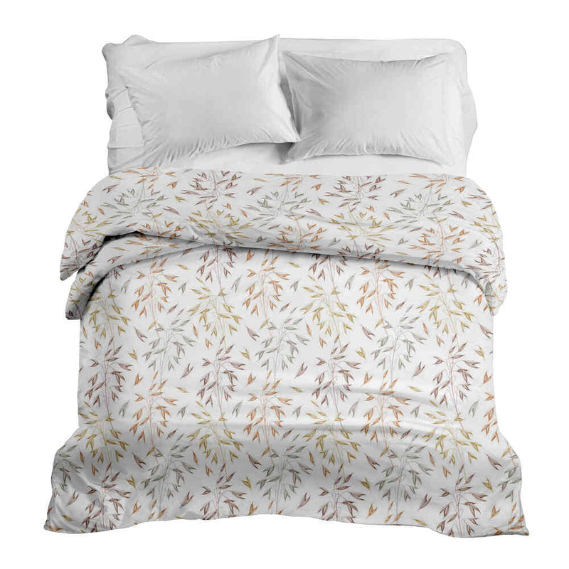 Original therapy blanket - cotton cover with delicate colorful branches