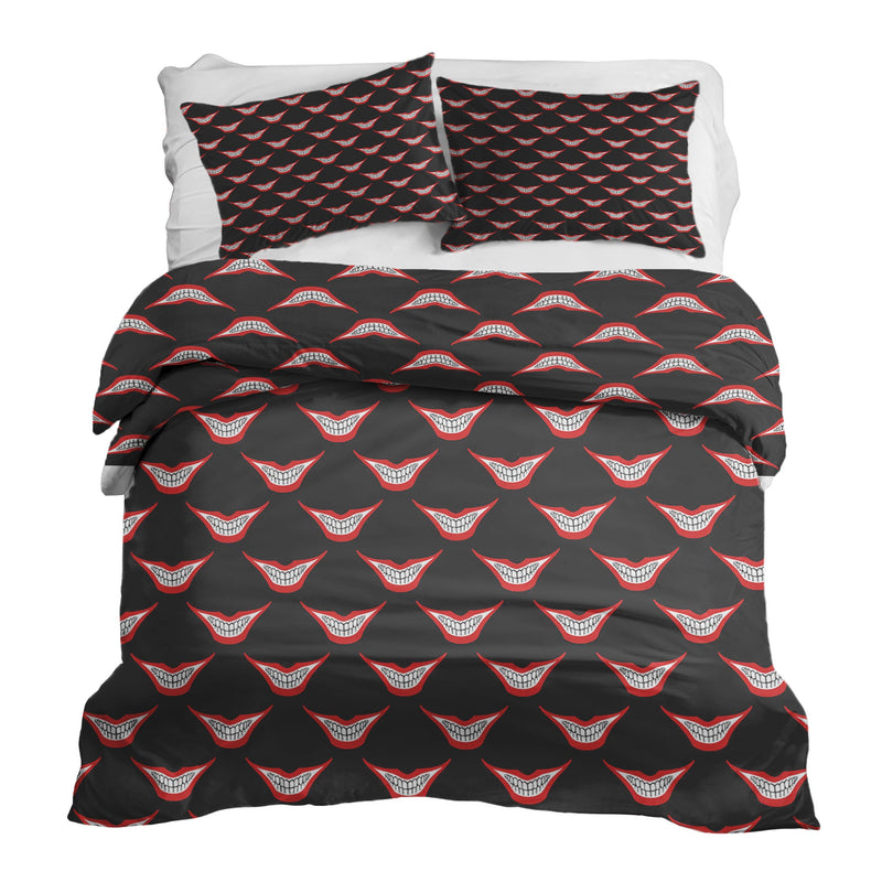 Therapy blankets bedding set smiling mouth