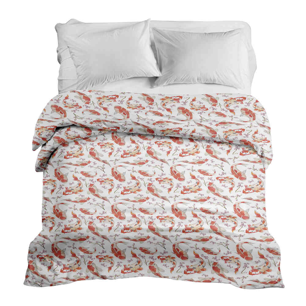 Original therapy blanket - cotton cover carp orange
