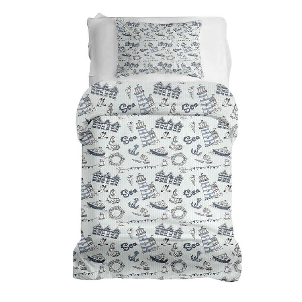 Therapy blankets bedding set sea voyage