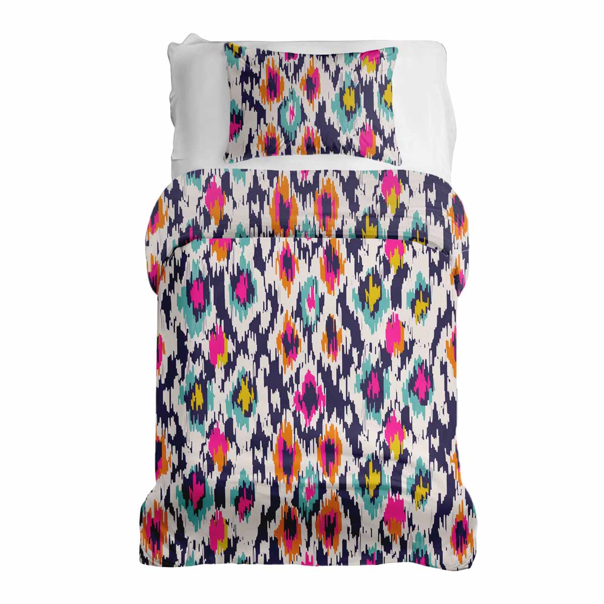 Ensemble de literie coloré avec imprimé léopard Therapiedecken