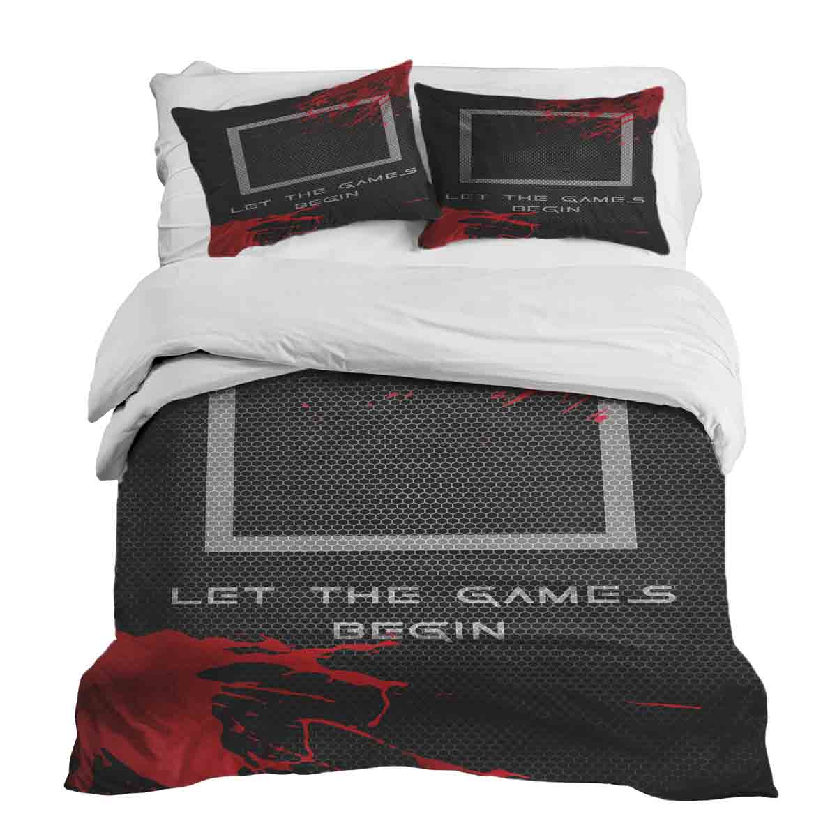 Therapy blankets bedding set black Let's Play