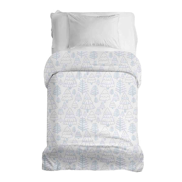 Original therapy blanket - cotton cover delicate forest