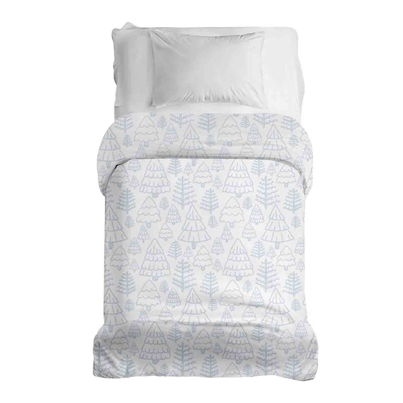Original therapy blanket - cotton cover delicate forest