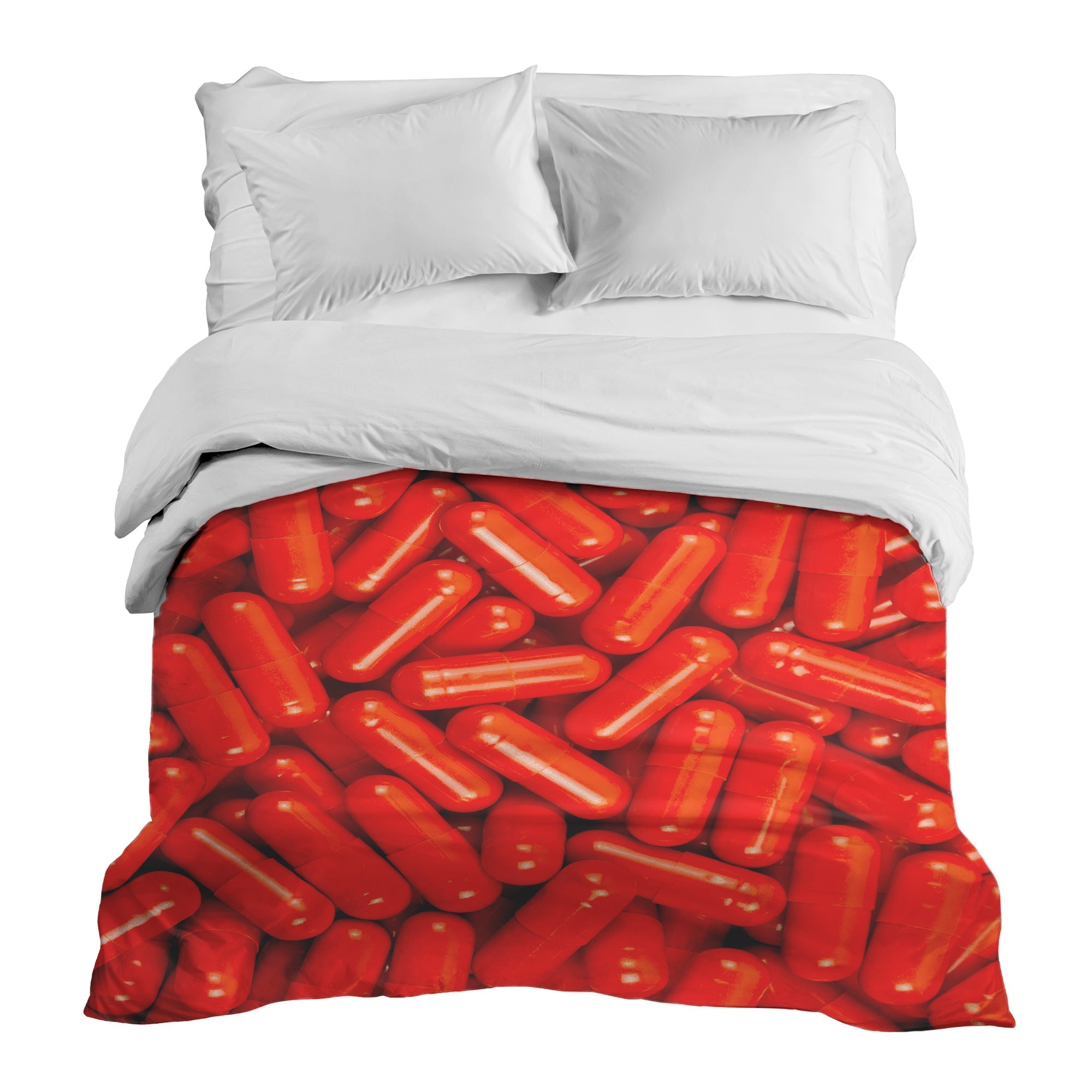 Couverture thérapeutique originale - Housse en coton rouge Tablettes