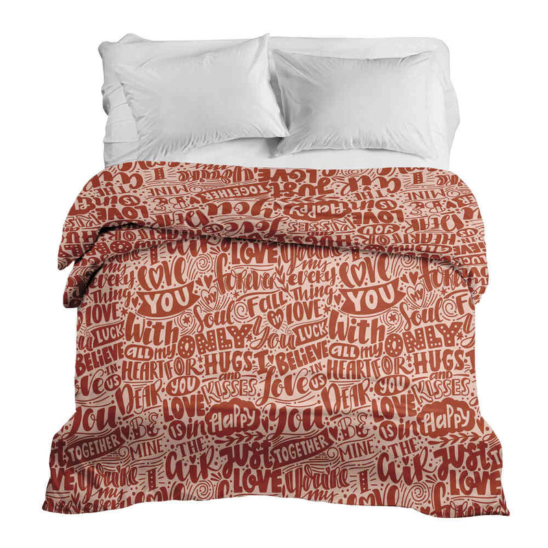 Original therapy blanket - cotton cover Be Mine