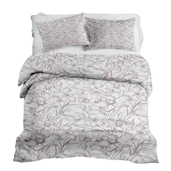Therapy blankets and bedding set with daffodils
