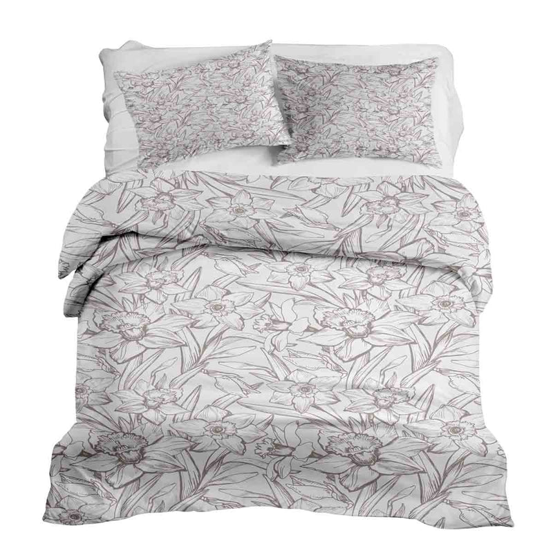 Therapy blankets and bedding set with daffodils