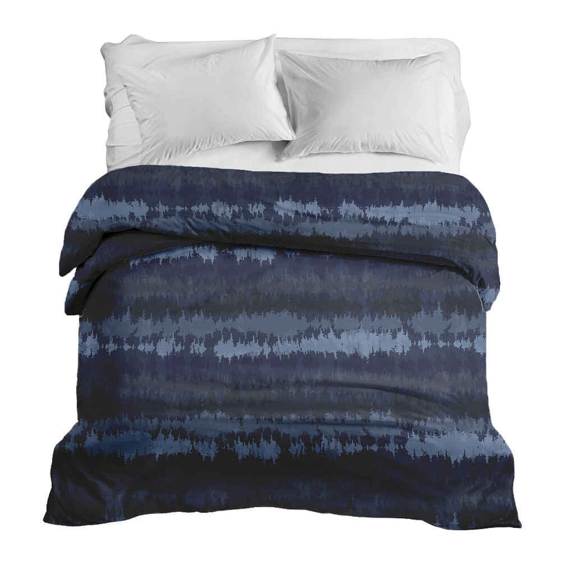 Original therapy blanket - cotton cover blue sound waves