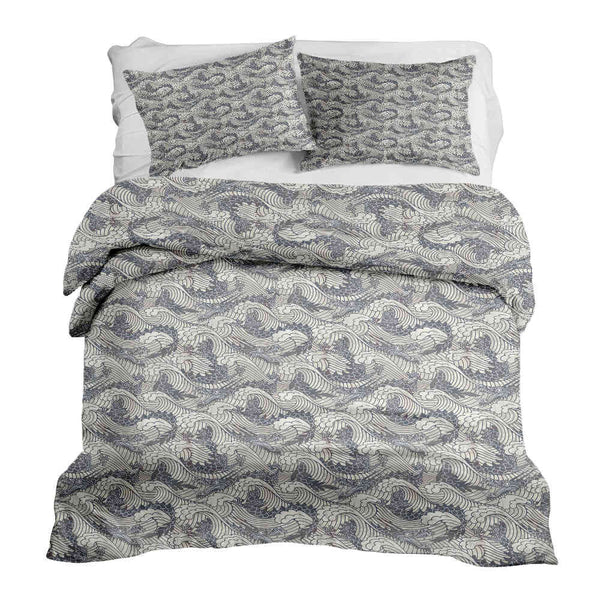 Therapy blankets bedding set stormy sea