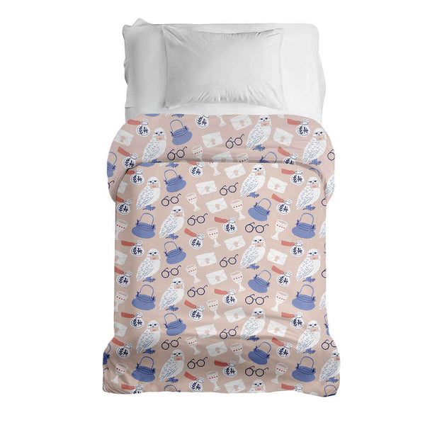 Original therapy blanket - cotton cover with Harry's owl