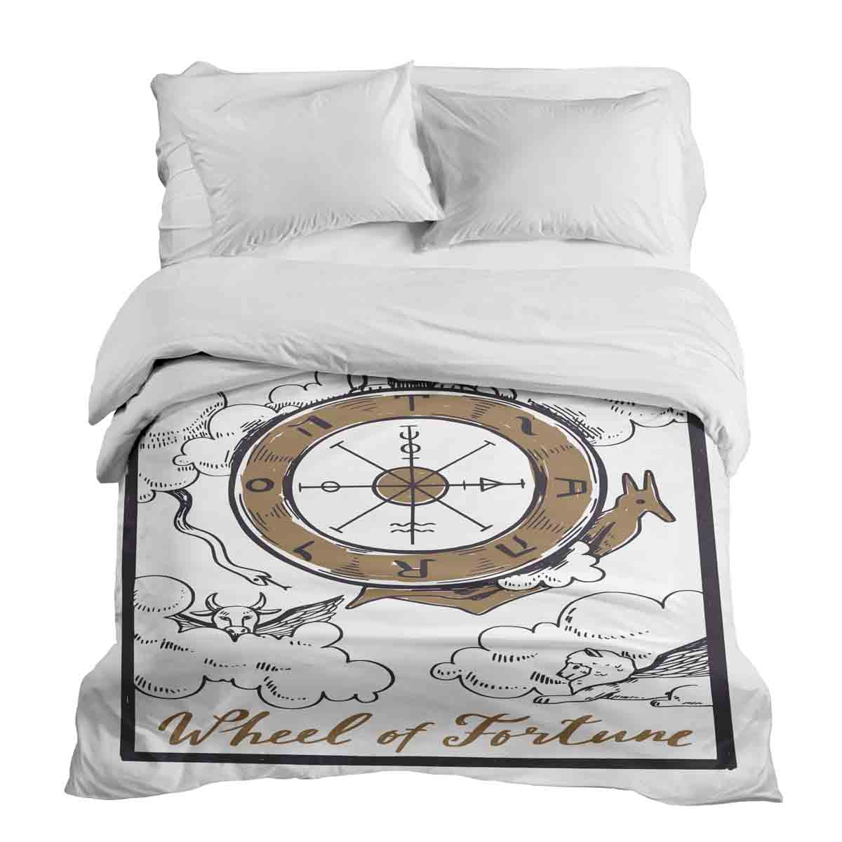 Couverture thérapeutique originale - Housse en coton Wheel of Fortune