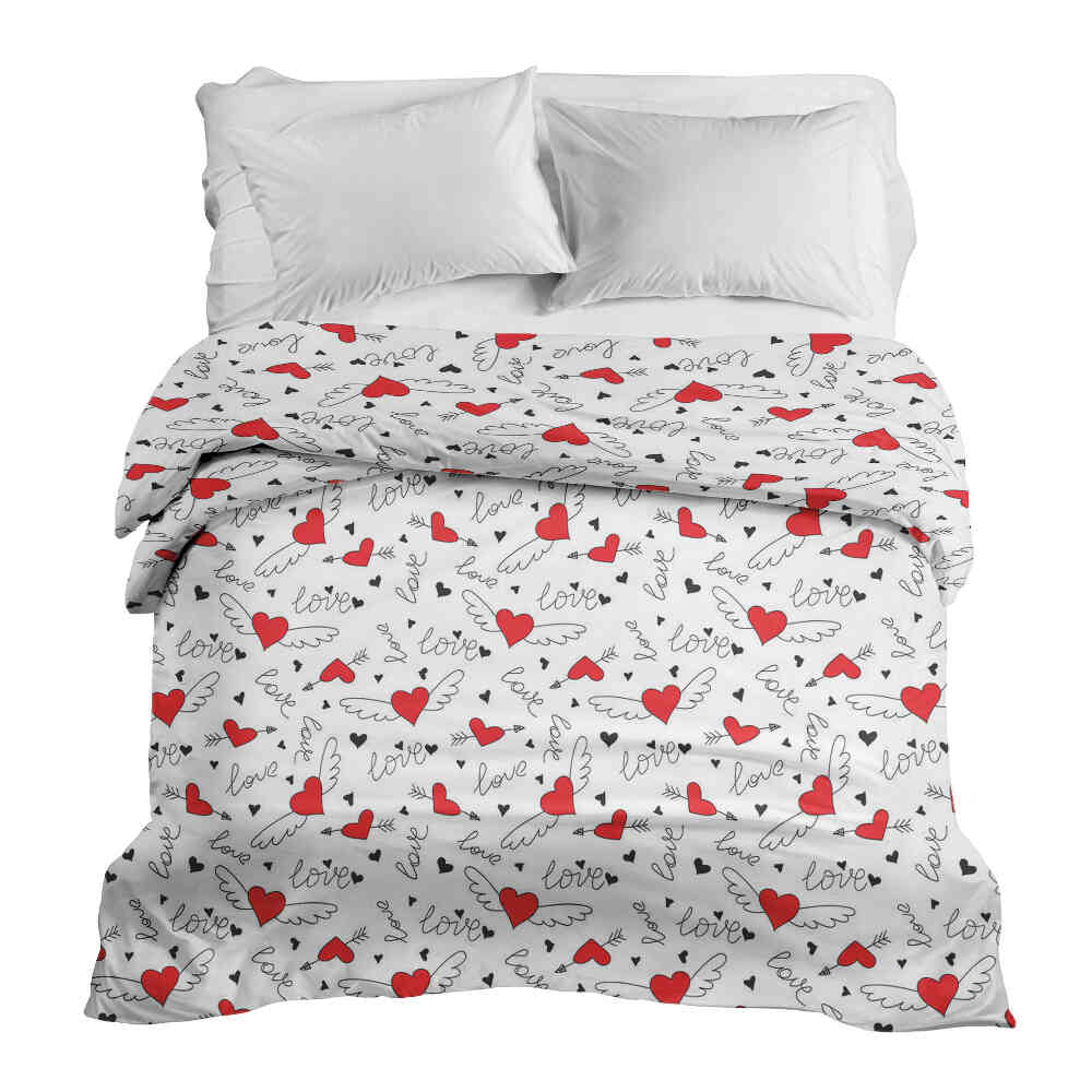 Original therapy blanket - cotton cover Love gives wings