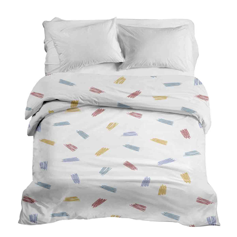 Original therapy blanket - cotton cover colorful stripes