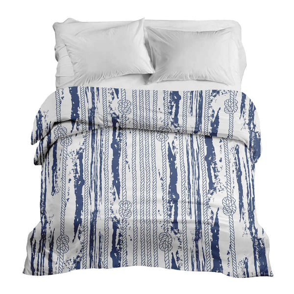 Original therapy blanket - cotton cover striped pattern