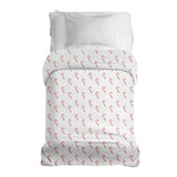 Original therapy blanket - cotton cover white with candy canes