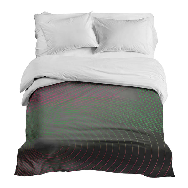 Original therapy blanket - cotton cover gradient shapes