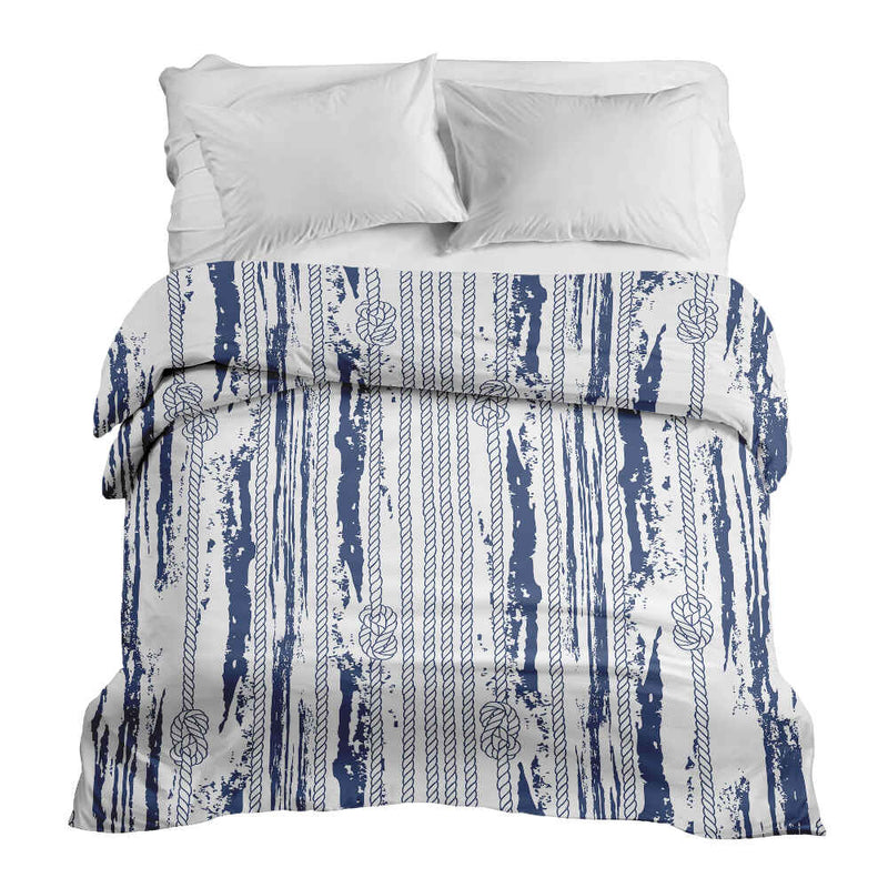 Original therapy blanket - cotton cover striped pattern