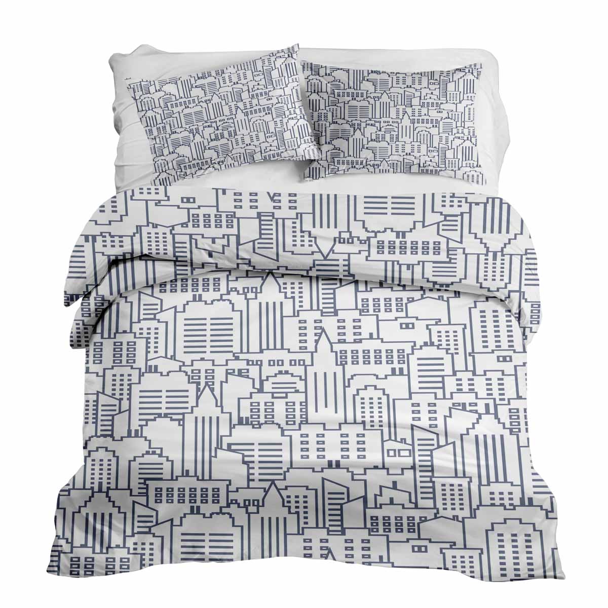 Therapy blankets bedding set white New York