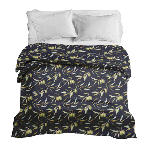 Original therapy blanket - cotton cover with olives