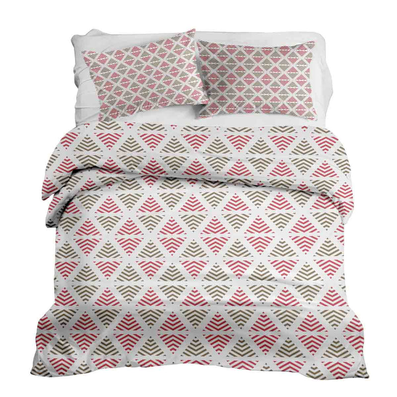 Therapy blankets bedding set, Christmas triangles