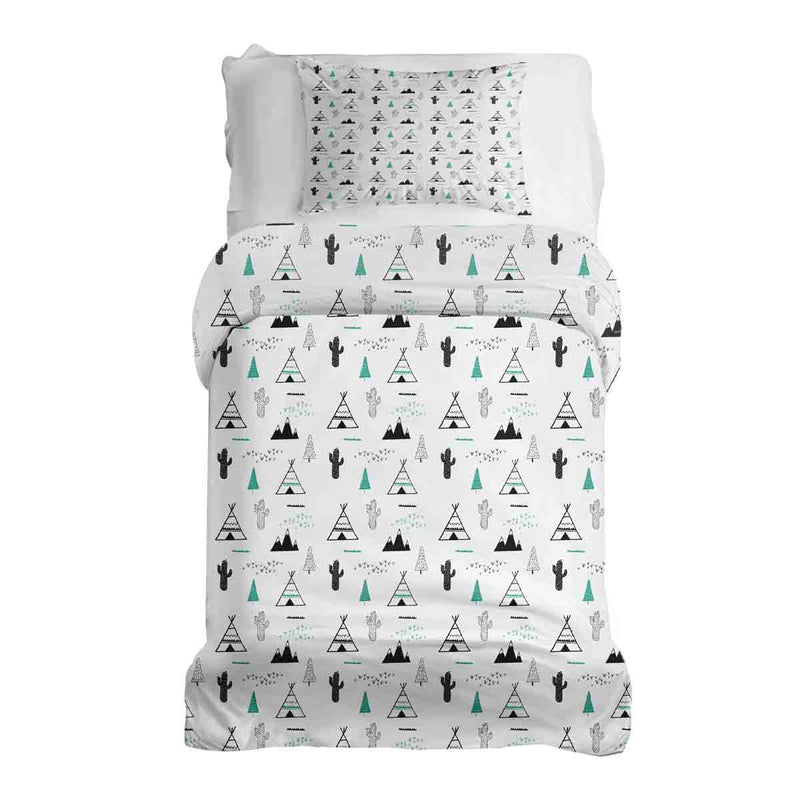 Therapy blankets bedding set white Indian