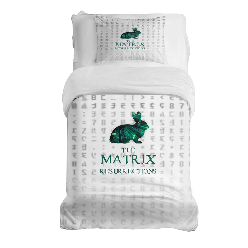 Therapy Blanket Bedding Set White Matrix