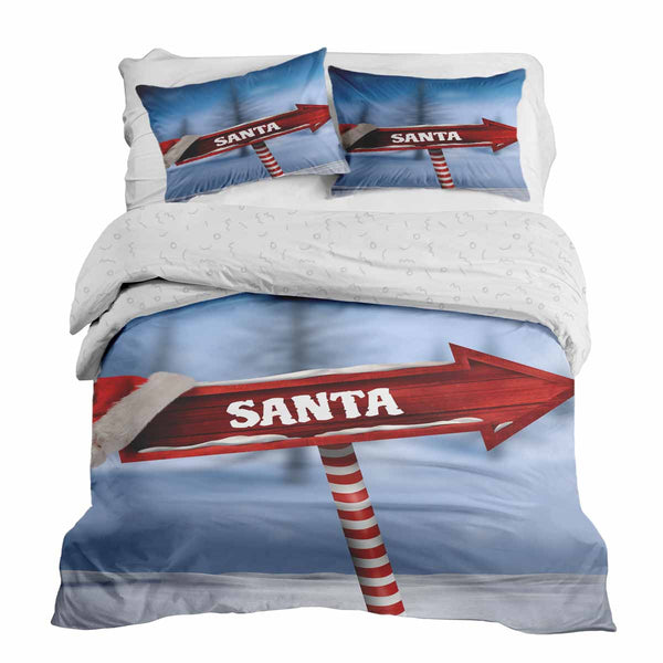 Therapy blanket bedding set with Santa