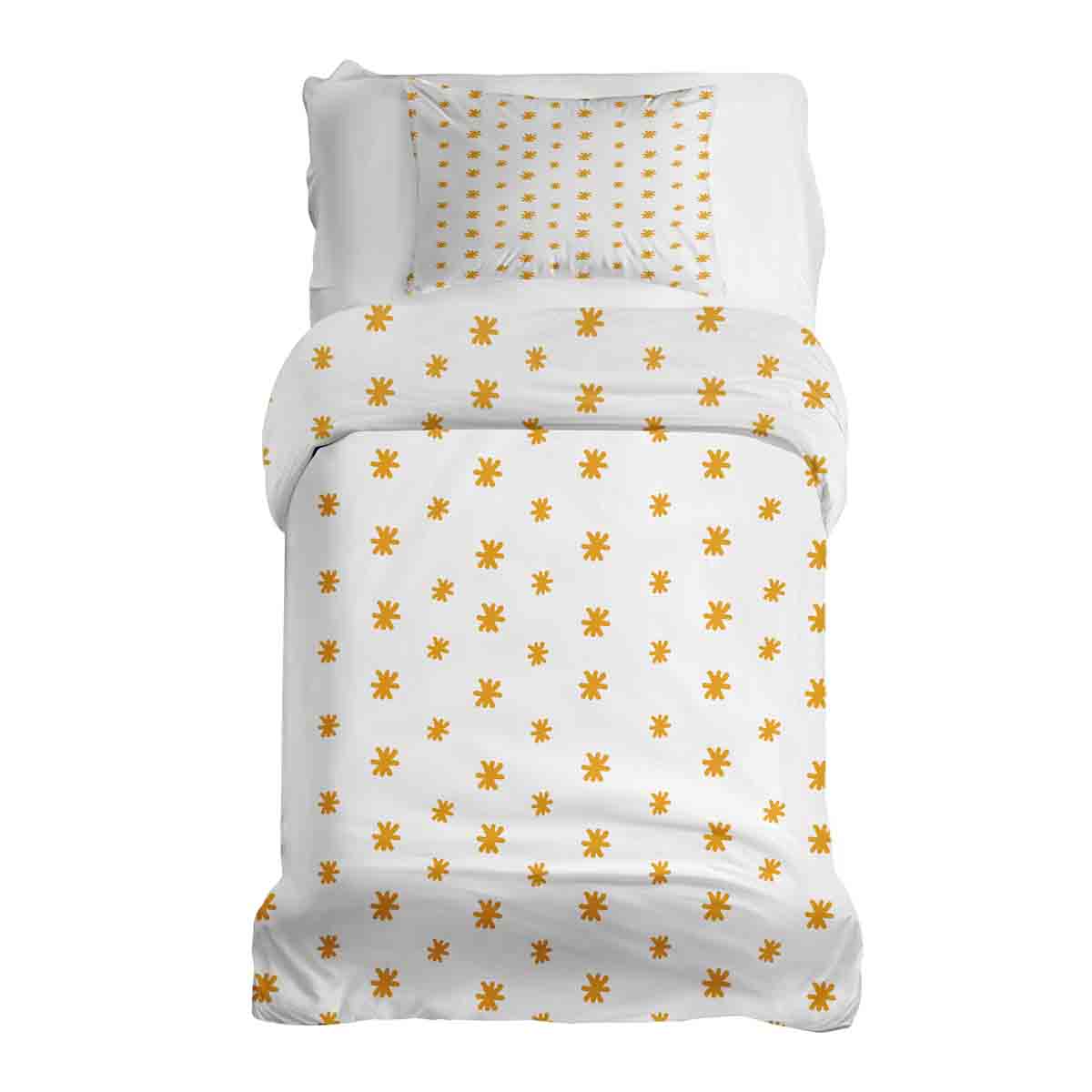 Therapy blankets bedding set yellow flowers