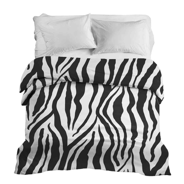Original therapy blanket - cotton cover zebra print