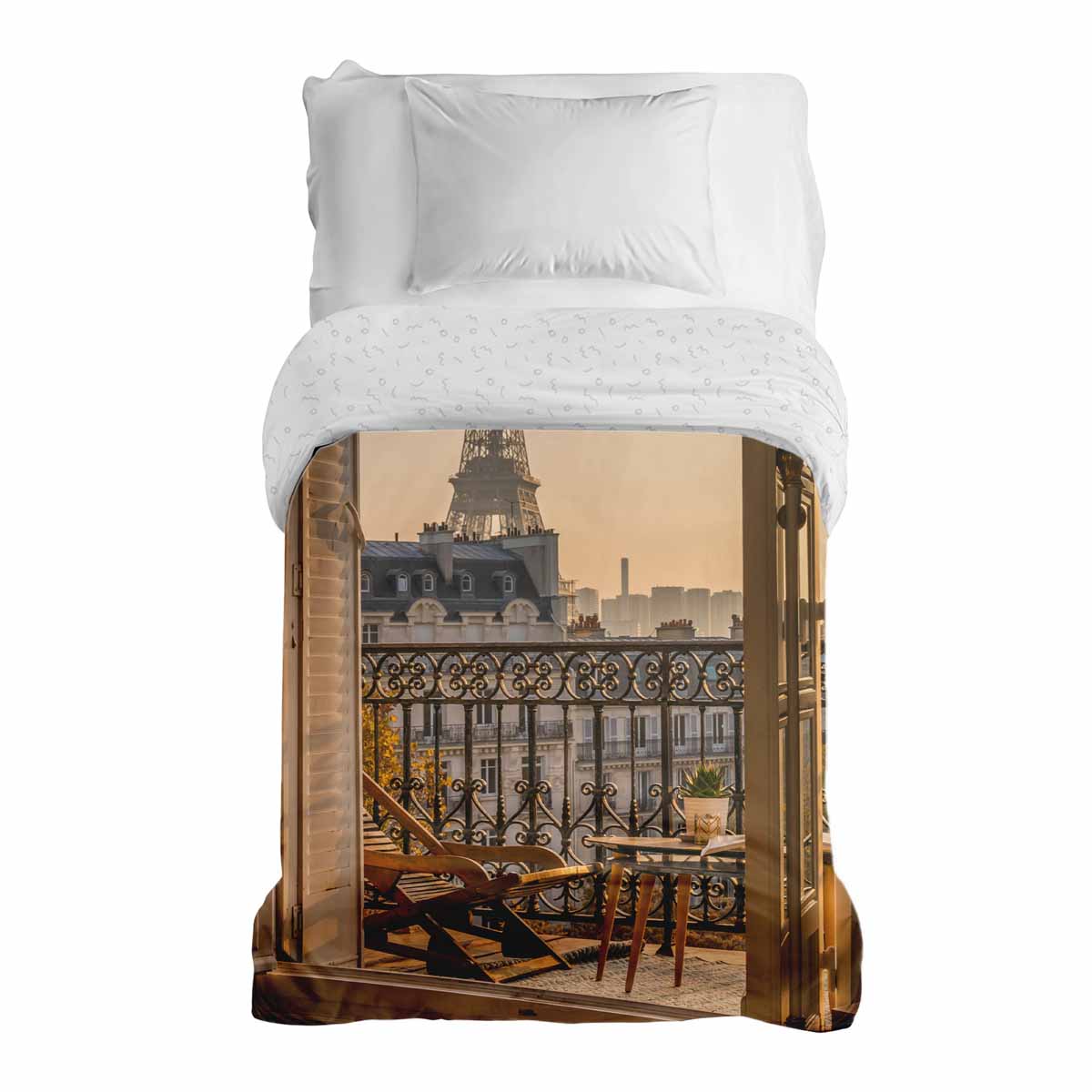 Couverture thérapeutique originale - Housse en coton Paris