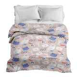 Original therapy blanket - cotton cover with Harry's owl