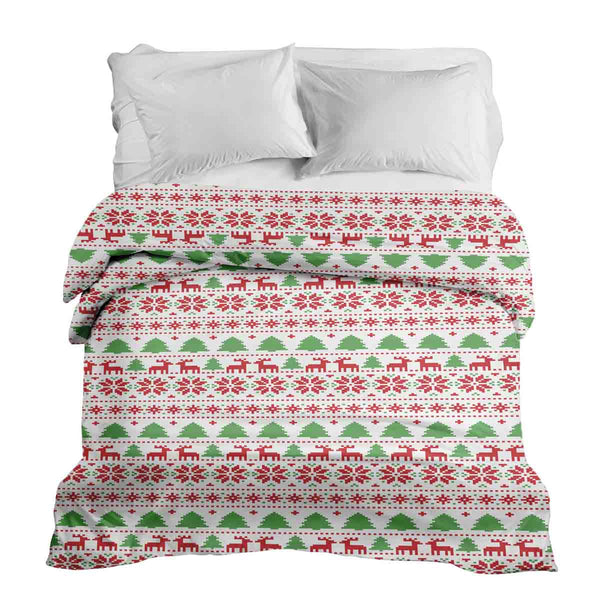 Original therapy blanket - cotton cover Christmas in Norway