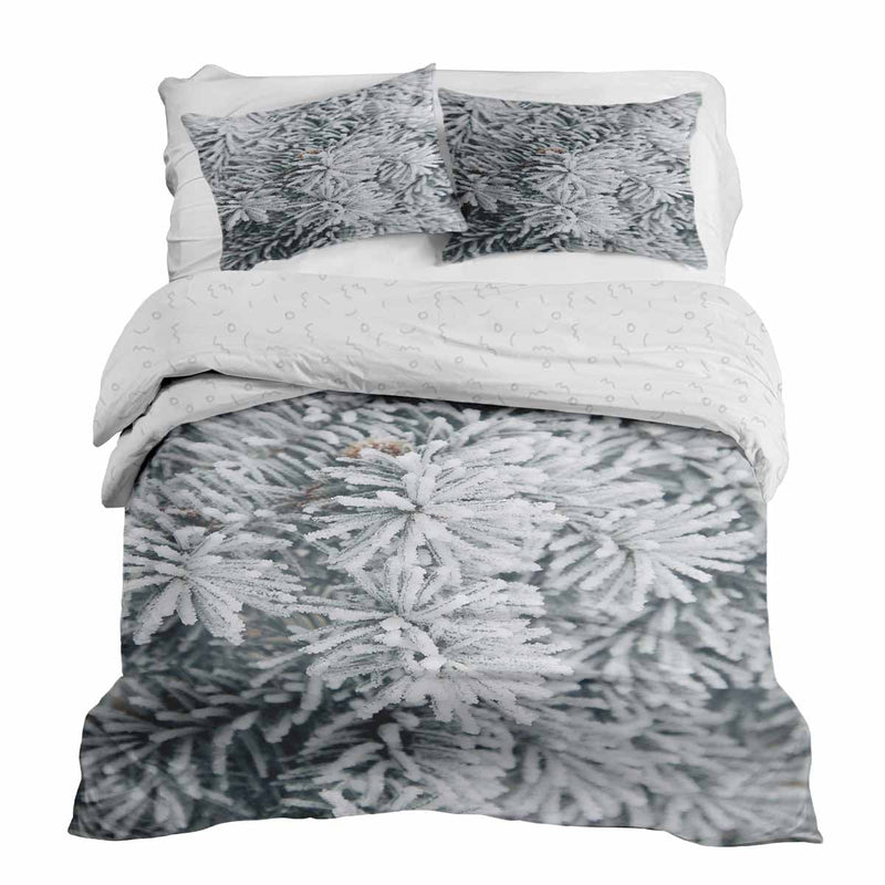 Therapy blanket bedding set with icicles