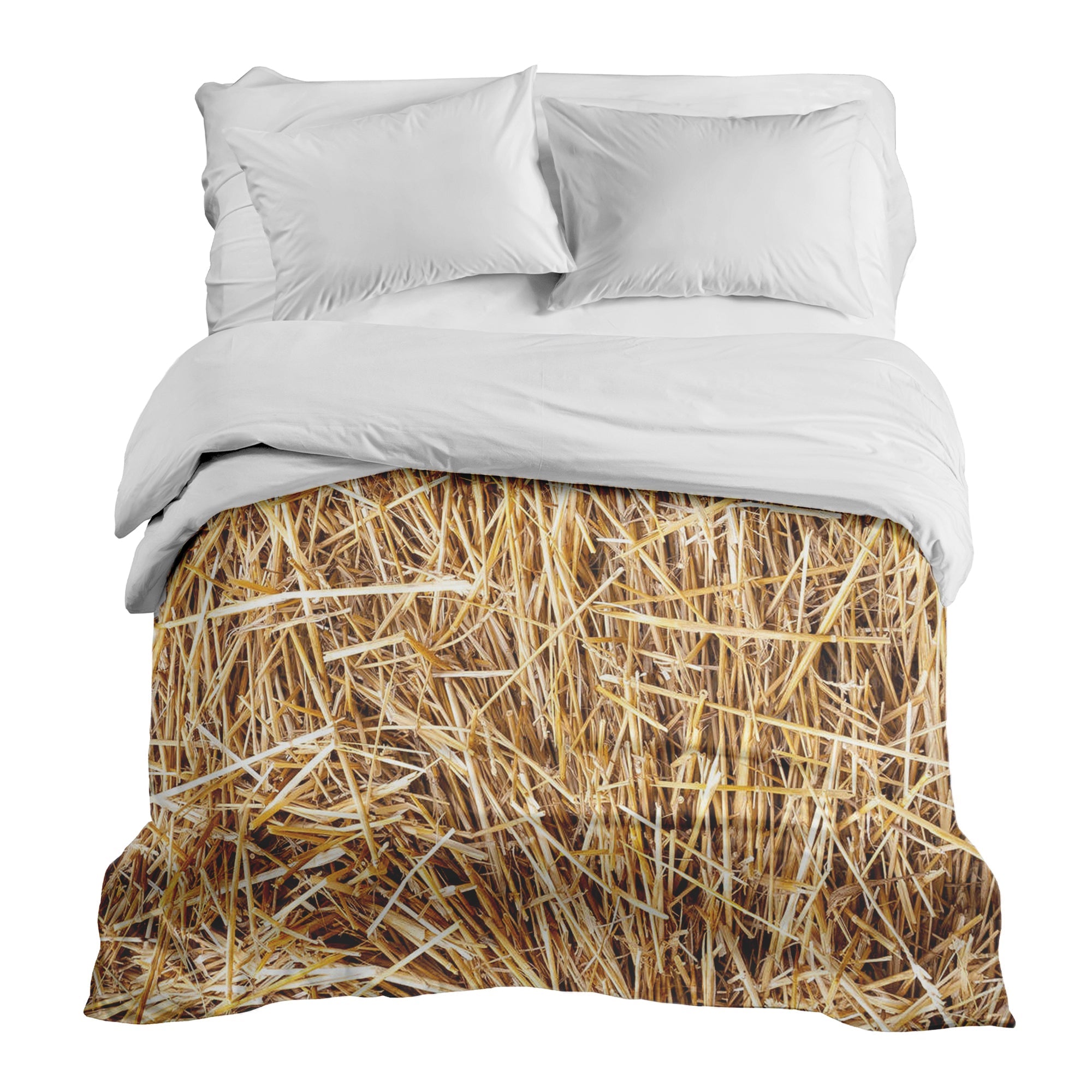 Original therapy blanket - cotton cover with hay