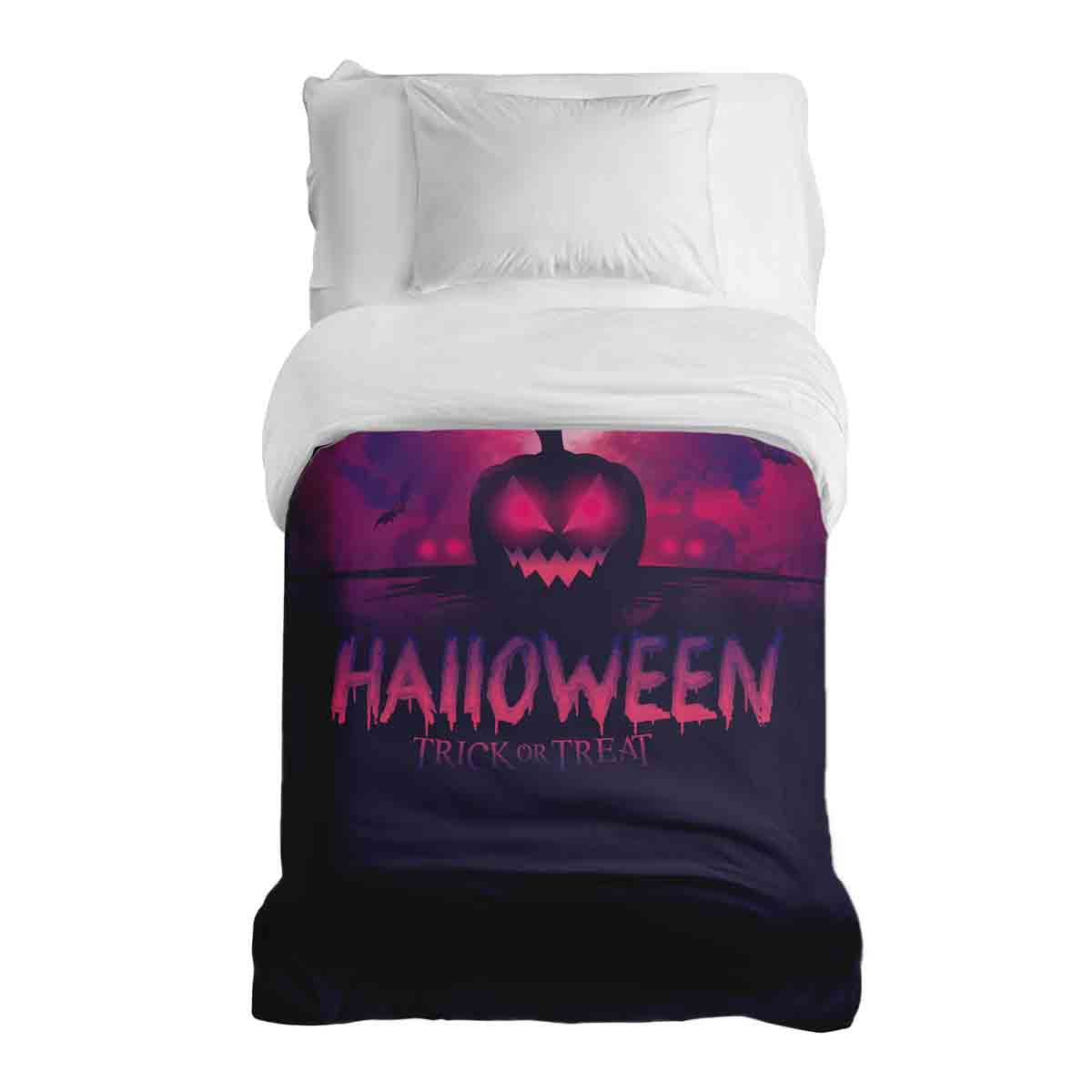 Couverture thérapeutique originale - Housse en coton Trick or Treat