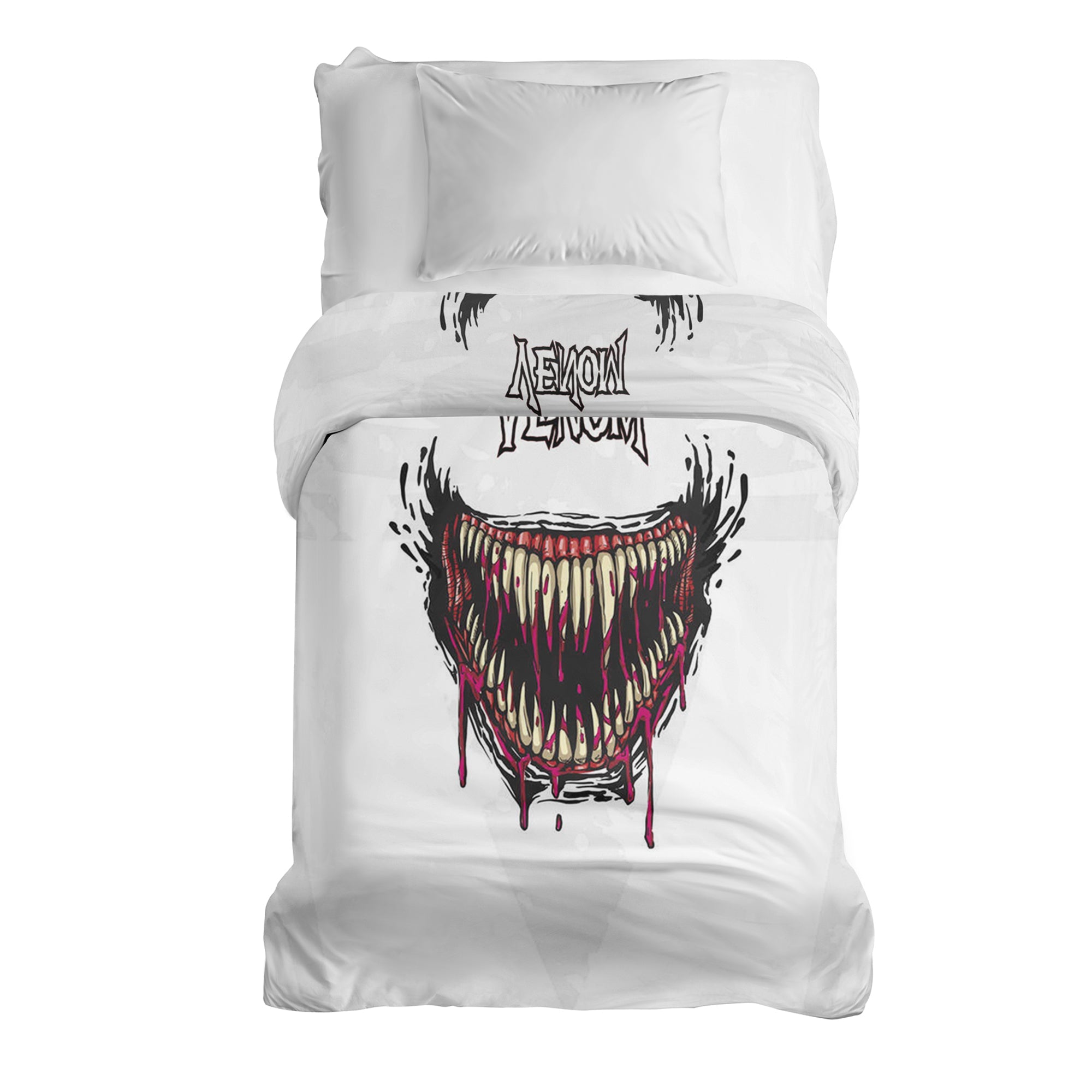 Couverture thérapeutique originale - Housse en coton blanc Venom