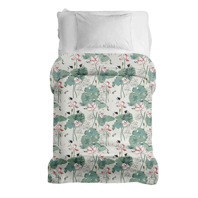 Original therapy blanket - cotton cover water lily